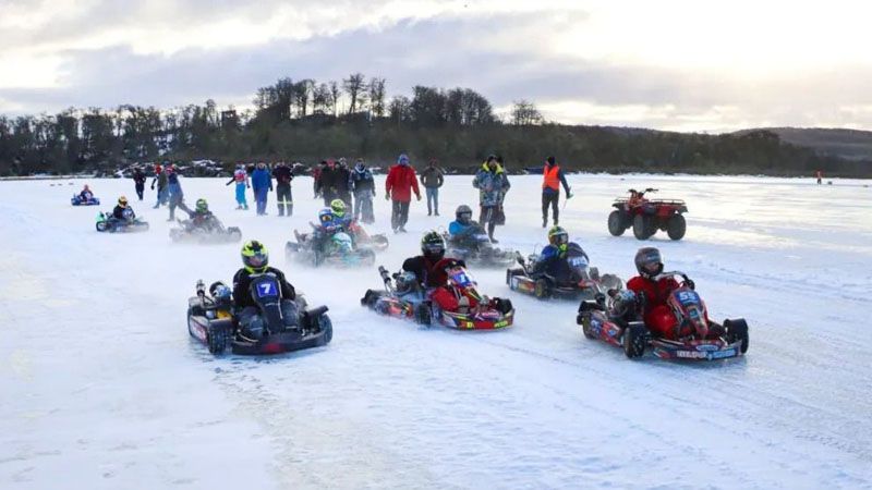 Crece el interés nacional por el karting sobre hielo
