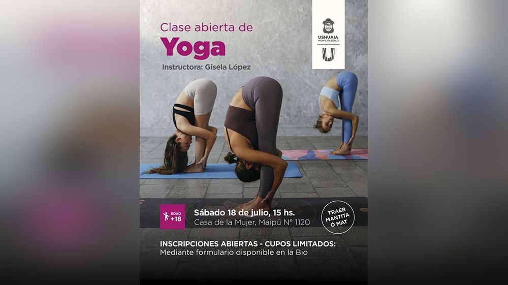 La Casa de la Mujer ofrecerá una clase abierta y gratuita de yoga