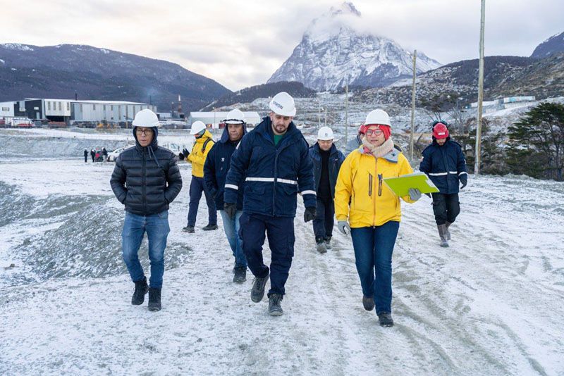 Monitoreo ambiental en la obra de la nueva usina