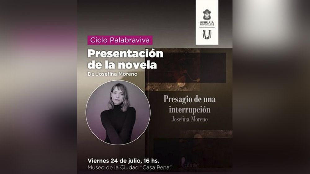 Presentan novela de la fueguina Josefina Moreno