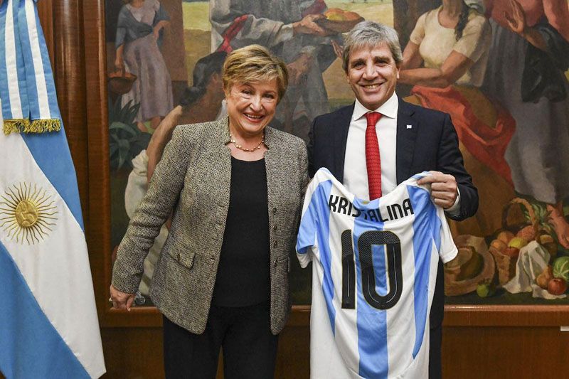 Georgieva destacó la solidez del programa económico