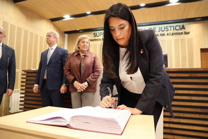 La Dra. Guerrero juró como jueza de Familia y Minoridad de Ushuaia