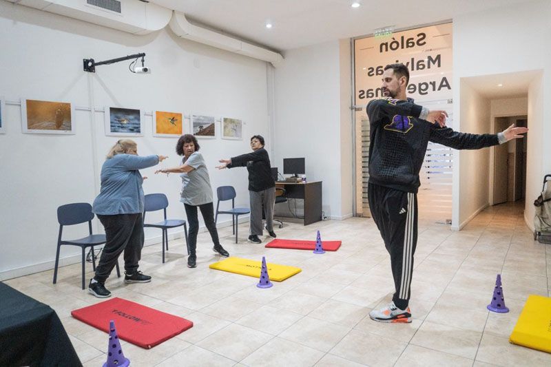 Se realizó una nueva jornada del taller de movilidad para jubilados 