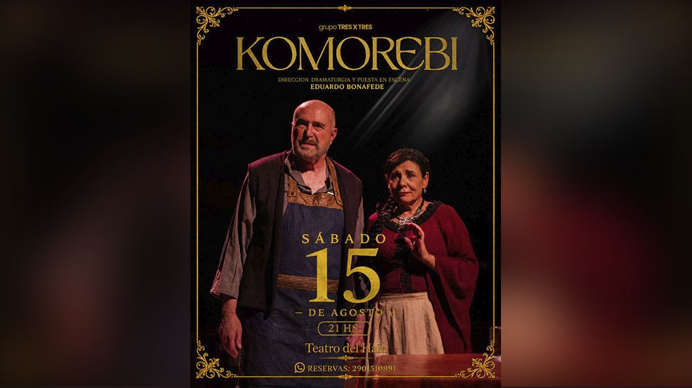 Komorebi llega este sábado al Teatro Hain