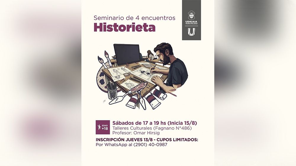 Impulsan un nuevo seminario de Historieta