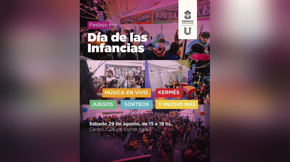 Kermés, música en vivo y sorteos para festejar el Día de las Infancias 