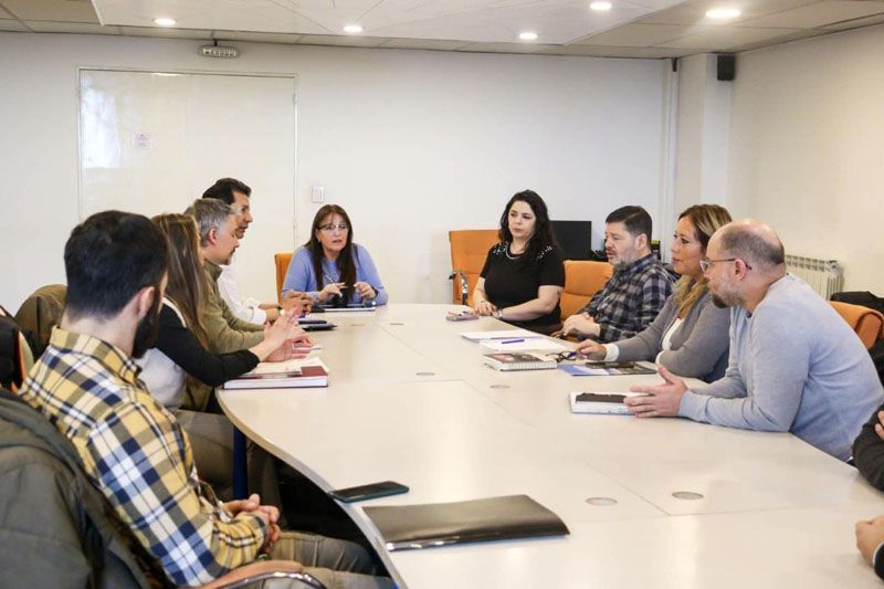 Coordinan una agenda técnica para el desarrollo urbano de Ushuaia