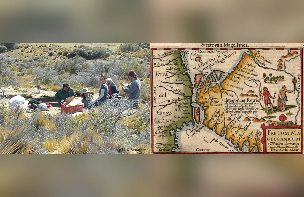 Hallan restos humanos del primer pueblo español en Patagonia