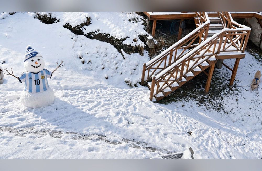 Ushuaia, de blanco: seguirá nevando y hoy la máxima será de 0°C