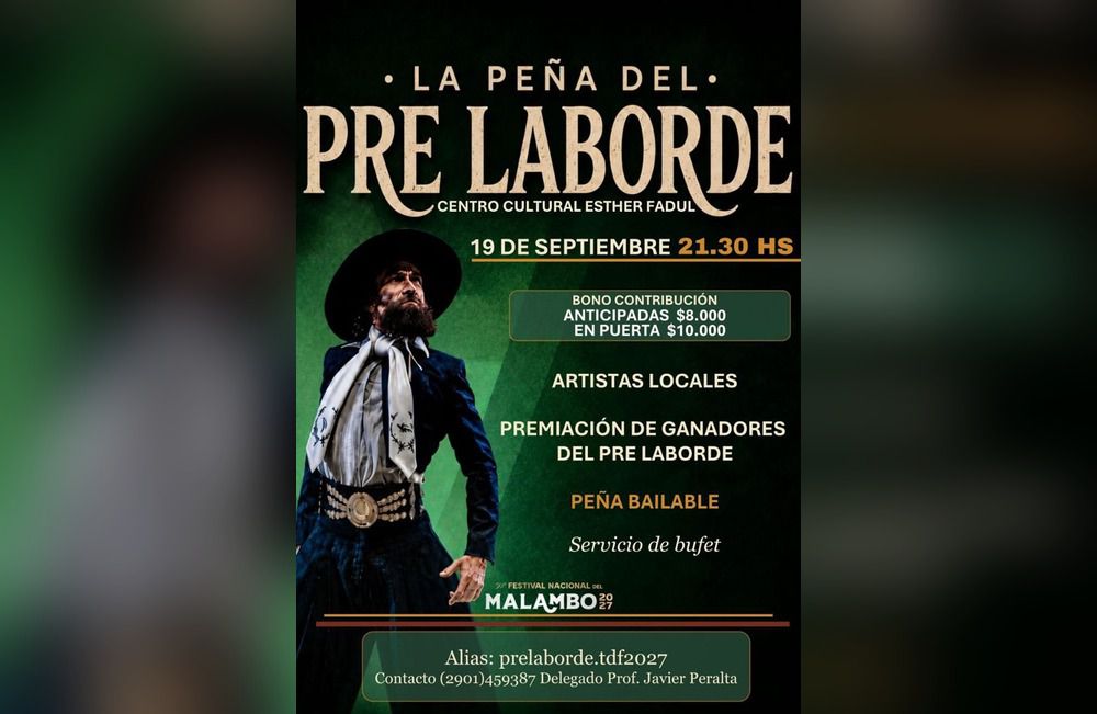 Se realizará el Selectivo Provincial y la 5° Peña del Prelaborde 