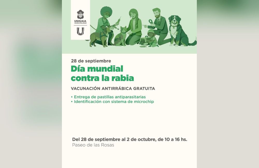 Llevarán adelante una jornada de vacunación antirrábica