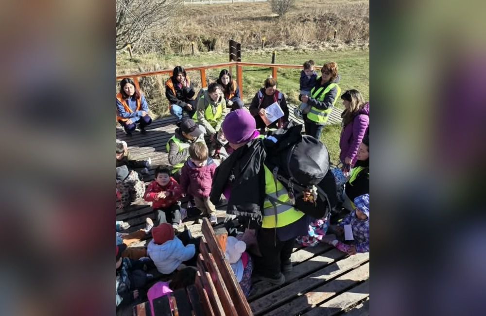 Salida didáctica de las infancias en Bahía Encerrada