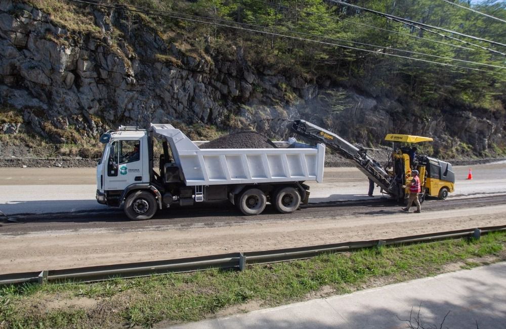 Ushuaia avanza con cuatro frentes de obras viales